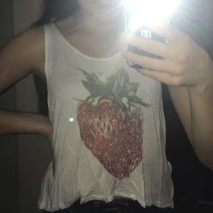 POETRY Strawberry Tank